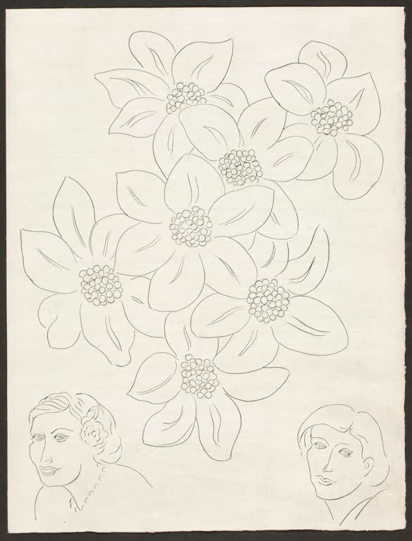 Kunstdruck „Die Blumen“ von Henri Matisse, handgefertigt in Deutschland