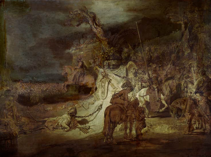 Kunstdruck Die Eintracht des Landes von Rembrandt van Rijn