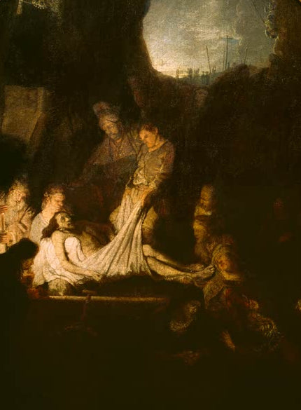 Kunstdruck Die Grablegung Christi von Rembrandt van Rijn