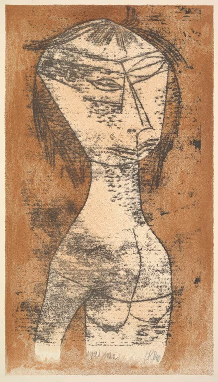 Kunstdruck „Die Heilige vom innern Licht“ von Paul Klee
