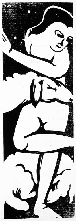 Kunstdruck des Gemäldes „Die Hirtin“ von Franz Marc. Hochwertig in Deutschland von Hand gefertigt, erhältlich als Poster oder Leinwand und optional gerahmt.