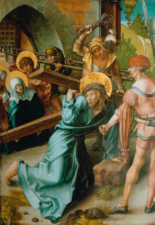 Kunstdruck „Die Kreuztragung Christi“ von Albrecht Dürer