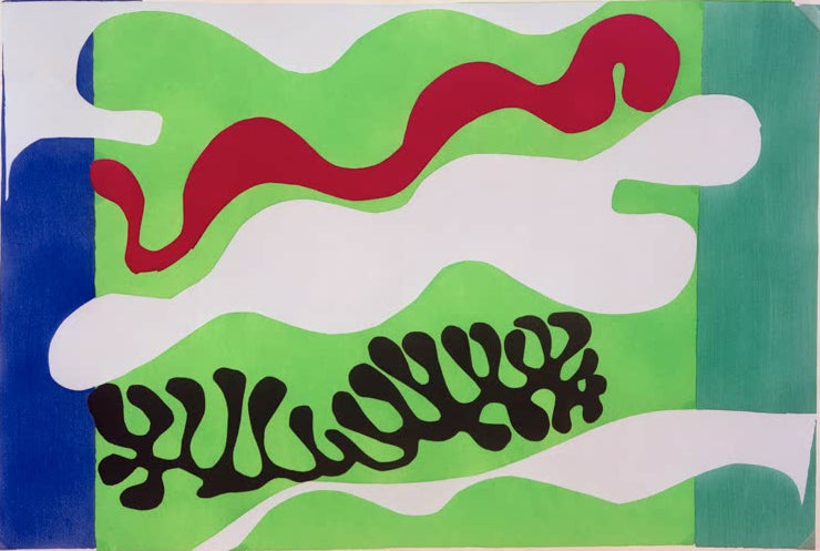 Kunstdruck „Die Lagune (aus ‚Jazz‘)“ von Henri Matisse, handgefertigt in Deutschland
