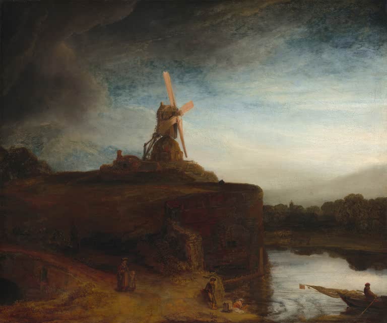 Kunstdruck „Die Mühle“ von Rembrandt van Rijn