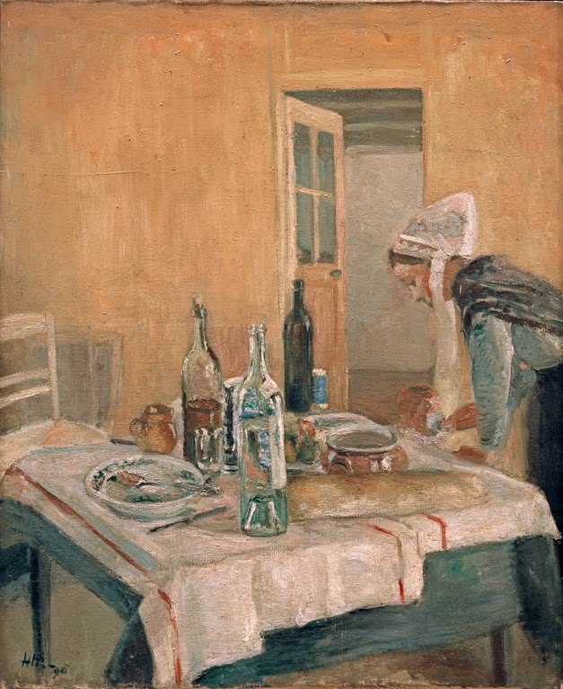 Kunstdruck „Die bretonische Serviererin“ von Henri Matisse, handgefertigt in Deutschland