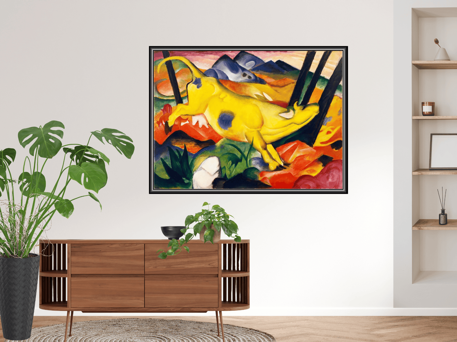 Die gelbe Kuh | Franz Marc