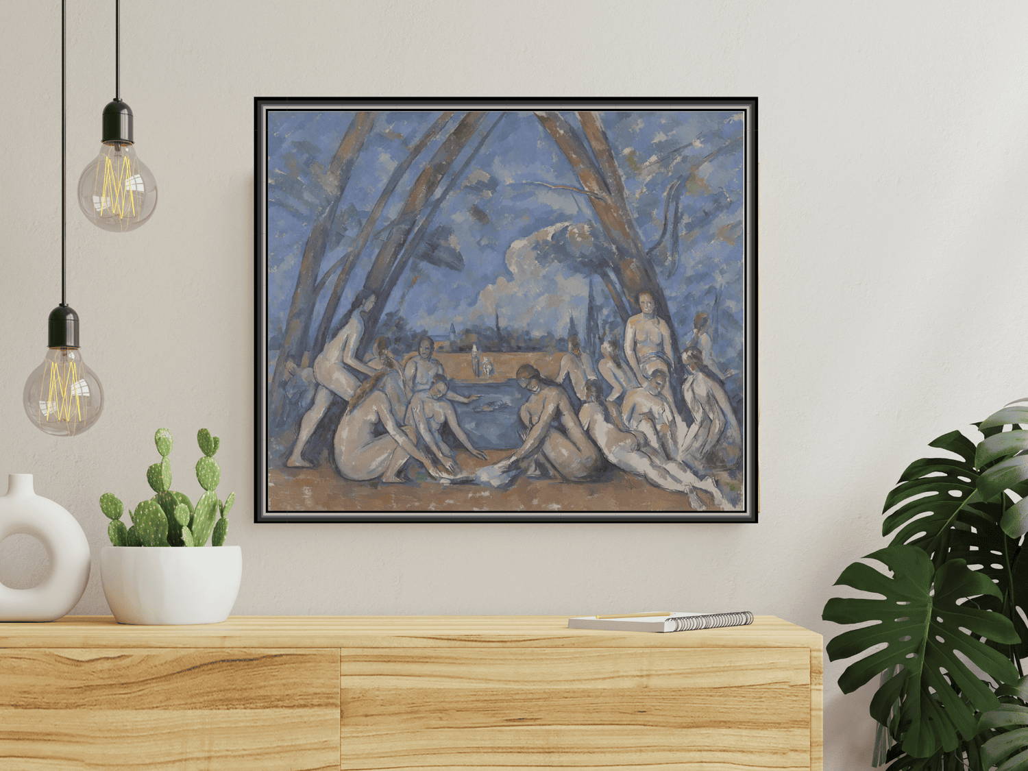 Die großen Badenden | Paul Cézanne