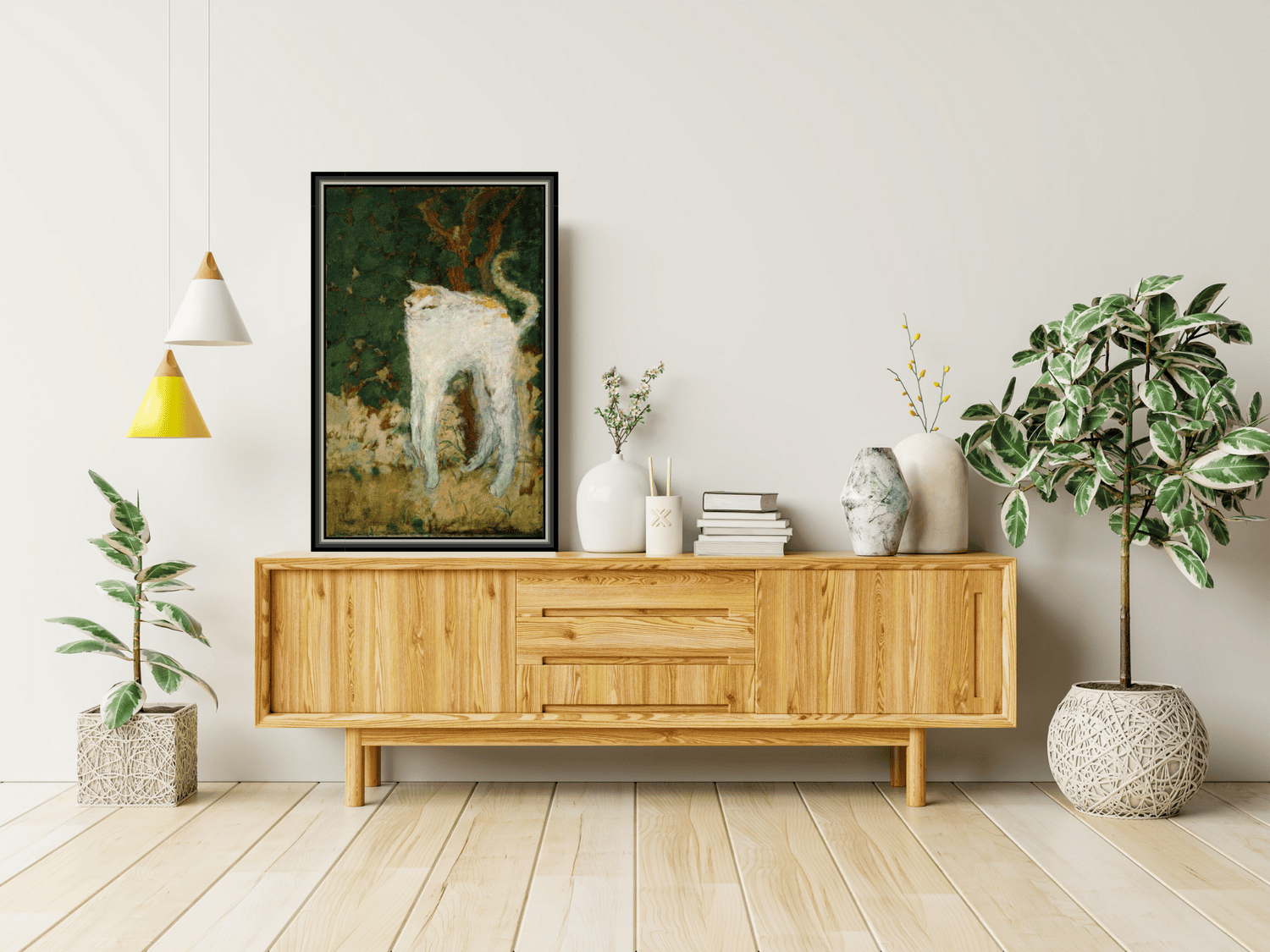 Die weiße Katze | Pierre Bonnard