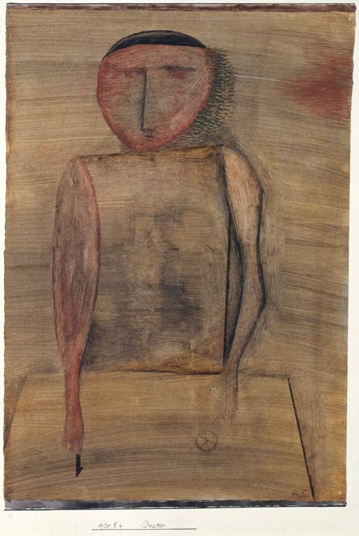 Kunstdruck „Doktor“ von Paul Klee