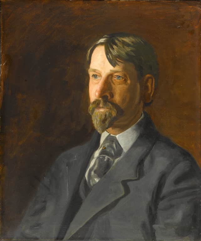 Kunstdruck des Gemäldes Dr. Albert C. Getchell von Thomas Eakins, handgefertigt in Deutschland
