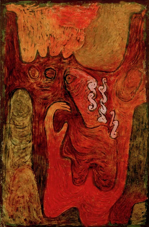 Kunstdruck „Dryaden“ von Paul Klee, handgefertigt in Deutschland