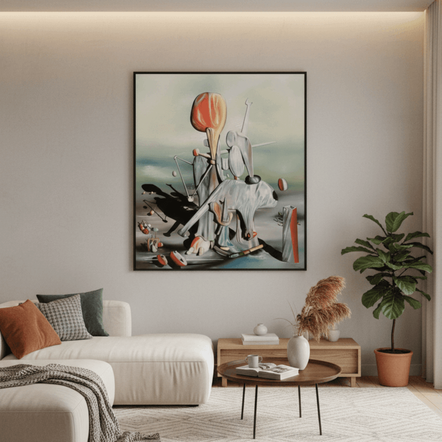 Durch die Vögel | Yves Tanguy