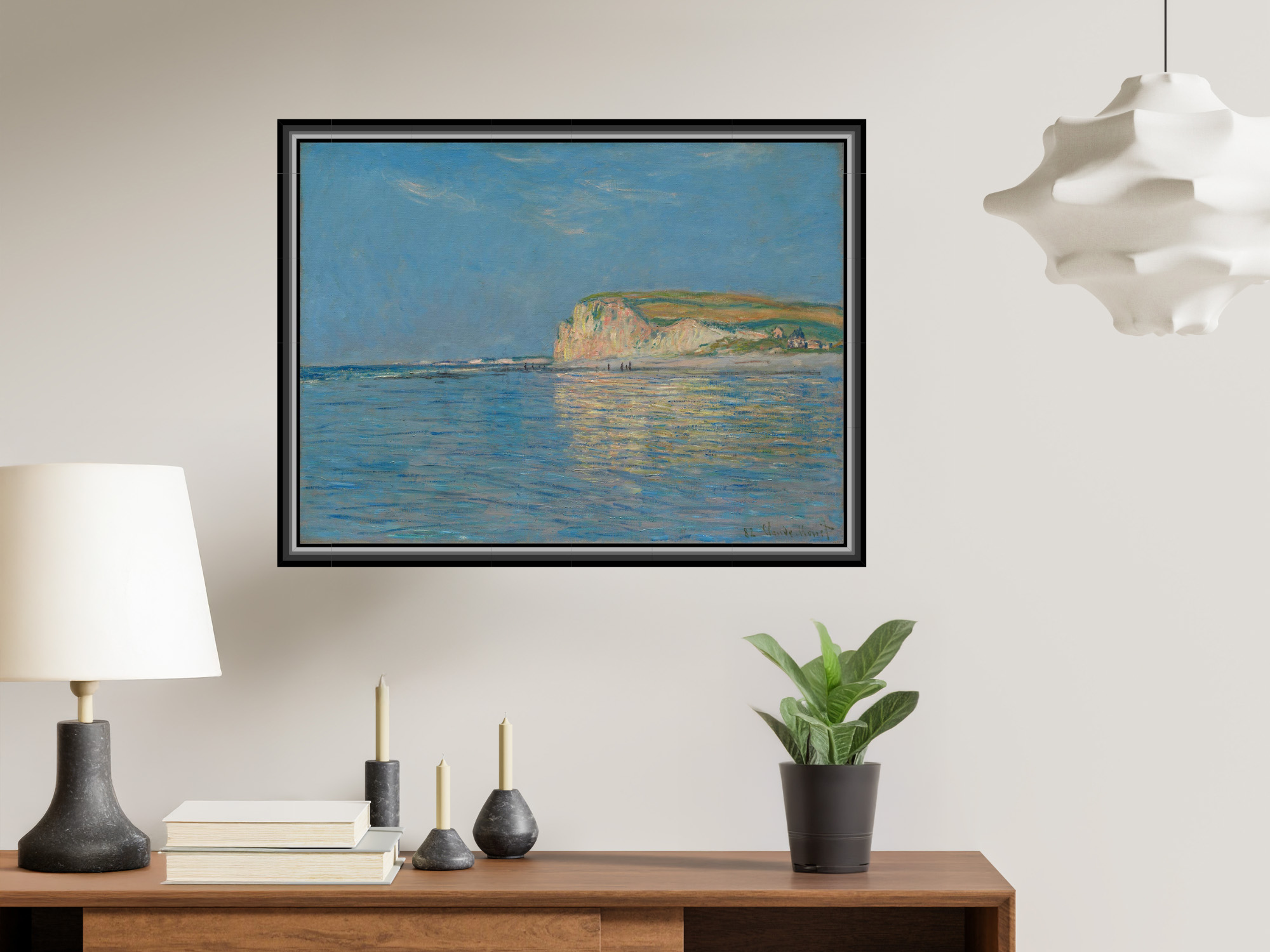 Ebbe bei Pourville, in der Nähe von Dieppe | Claude Monet