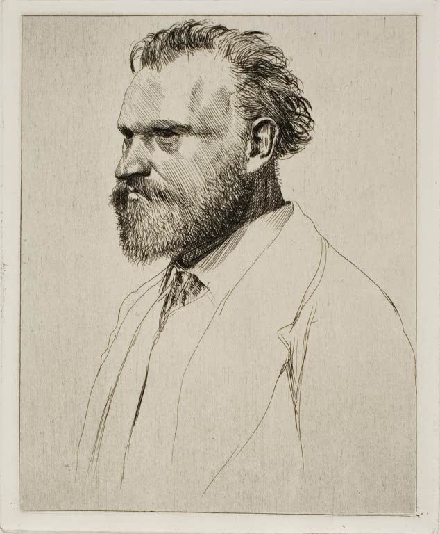 Kunstdruck des Gemäldes Edouard Manet, Brustbildnis von Edgar Degas, handgefertigt in Deutschland