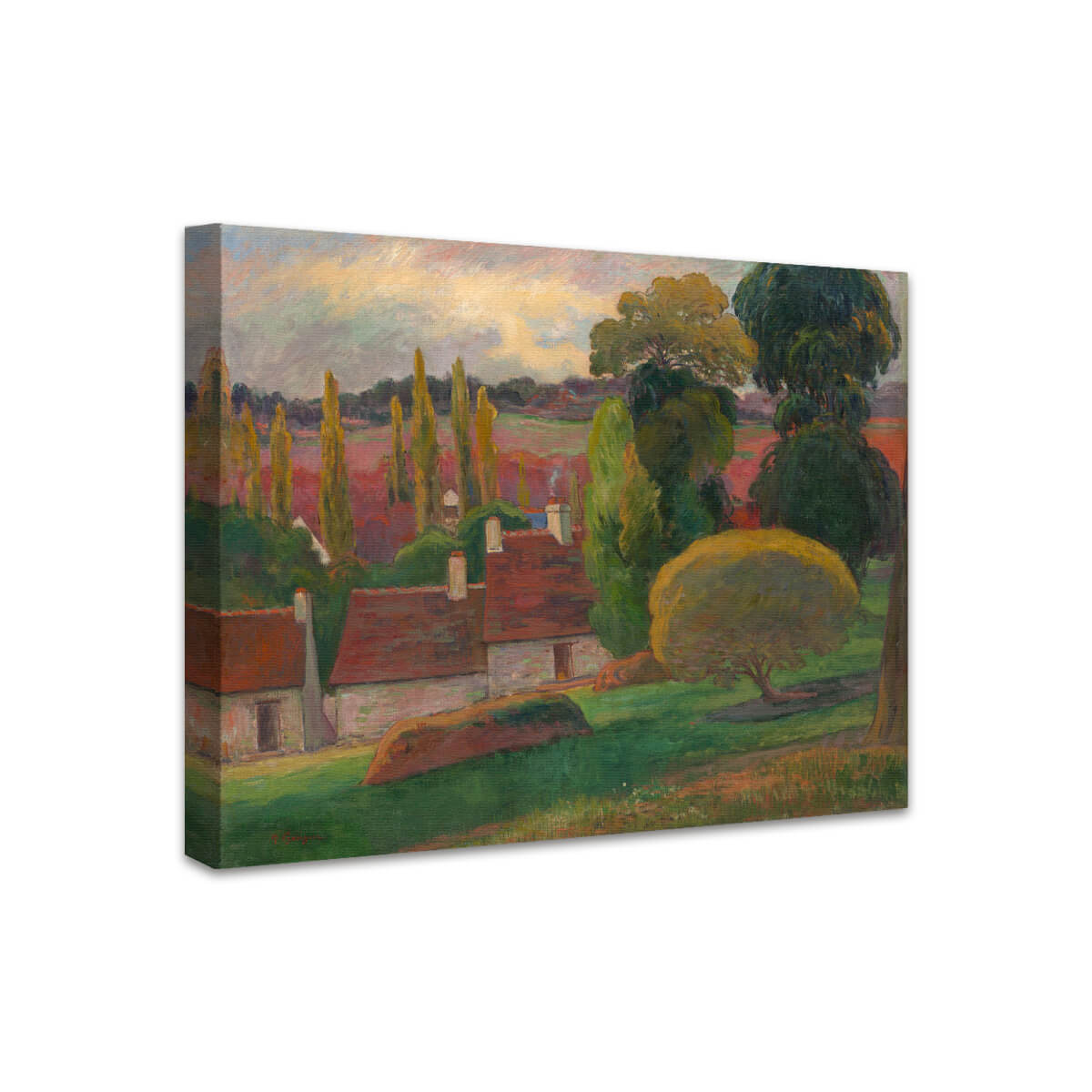 Ein Bauernhof in der Bretagne | Paul Gauguin