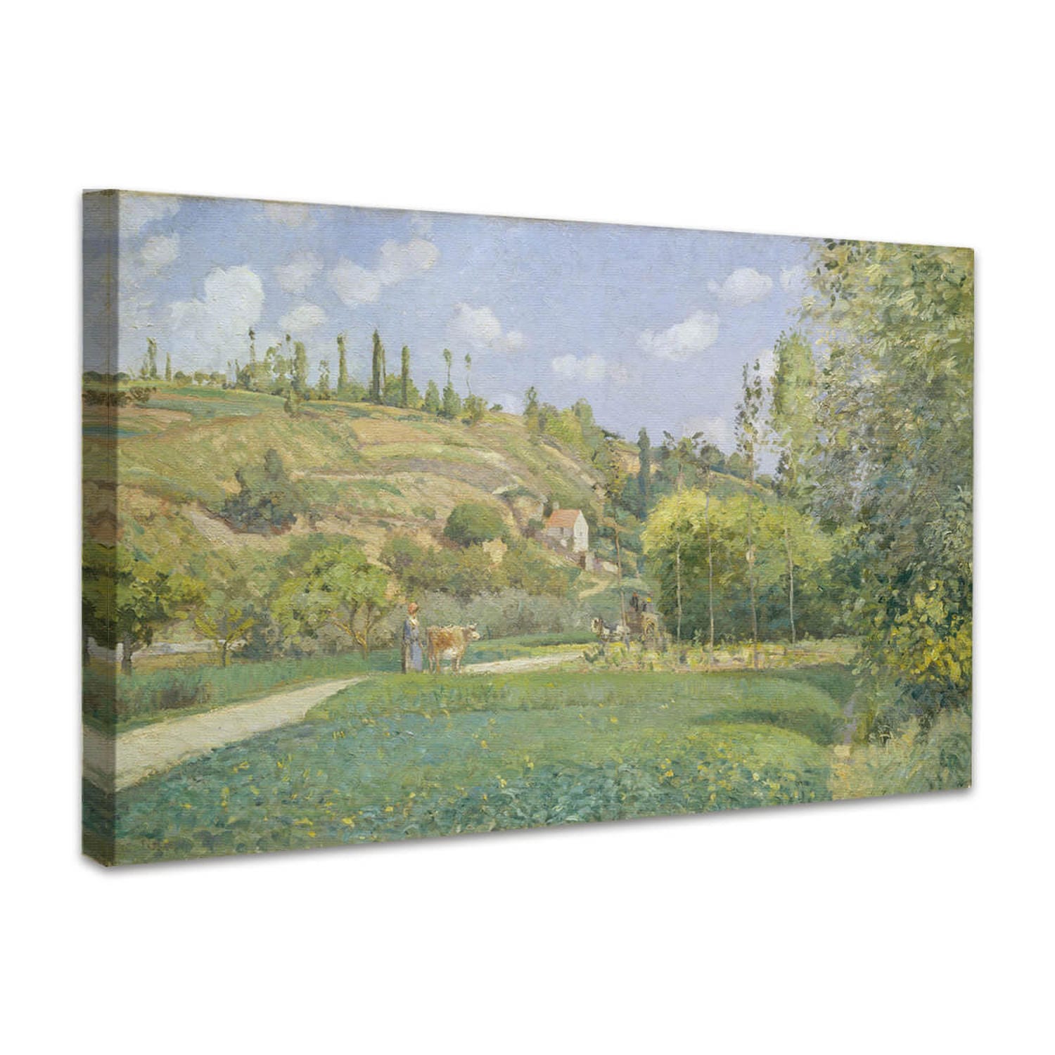 Ein Kuhhirte in Valhermeil, Auvers-sur-Oise | Camille Pissarro