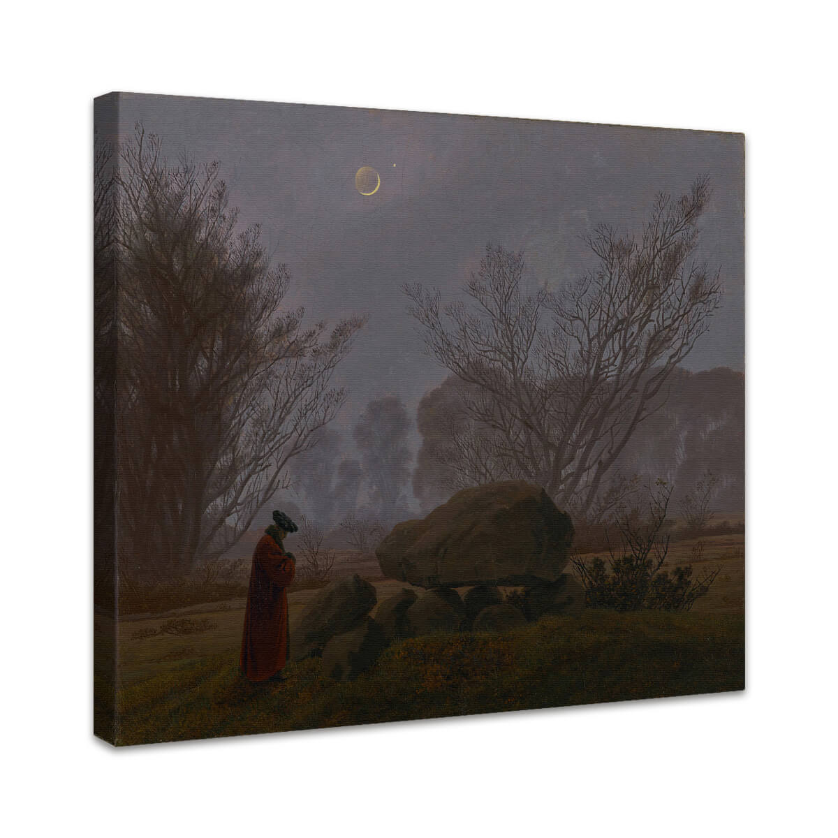 Ein Spaziergang in der Dämmerung | Caspar David Friedrich