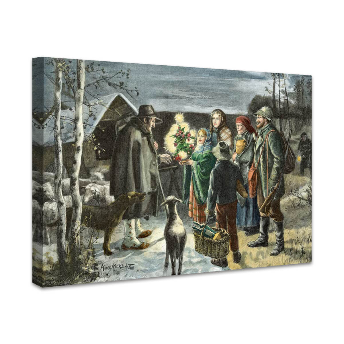 Ein Weihnachten auf der Rauhen Alb | K. Rickelt