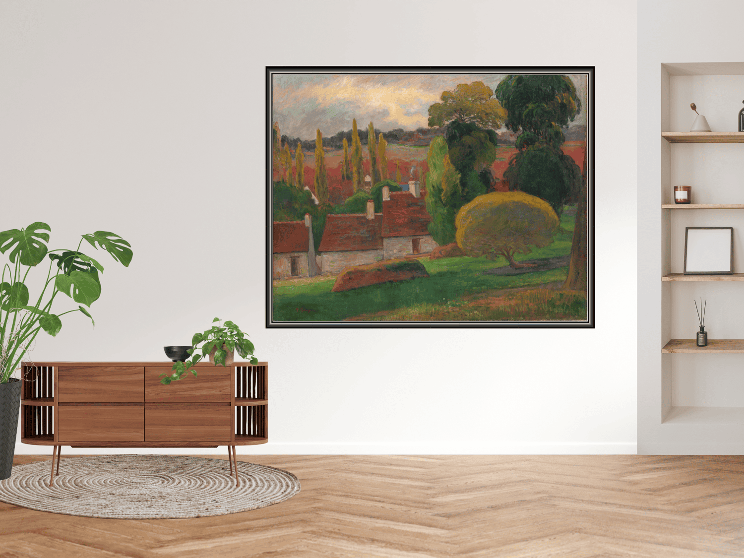 Ein Bauernhof in der Bretagne | Paul Gauguin