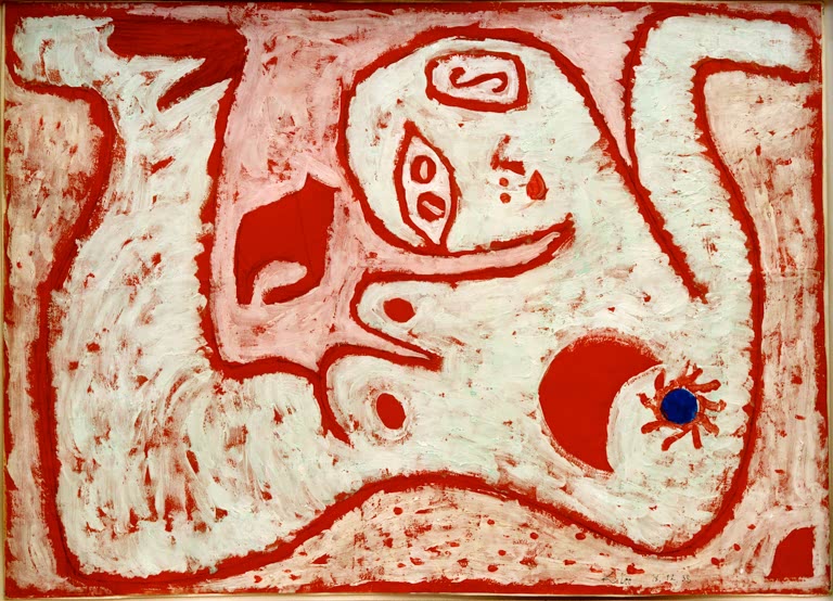 Kunstdruck „Ein Weib für Götter“ von Paul Klee, handgefertigt in Deutschland