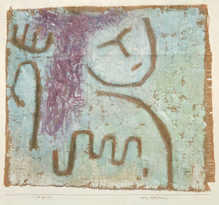 Kunstdruck „Ein bisschen Hoffnung“ von Paul Klee