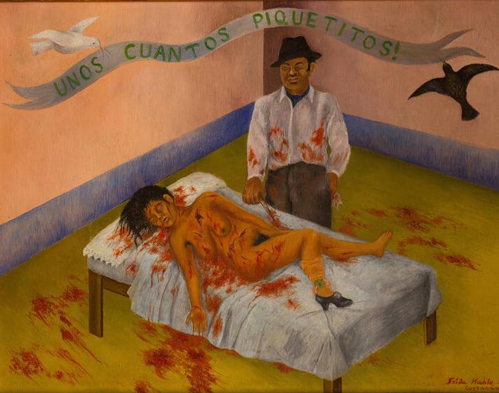 Ein paar kleine Stiche von Frida Kahlo als Kunstdruck