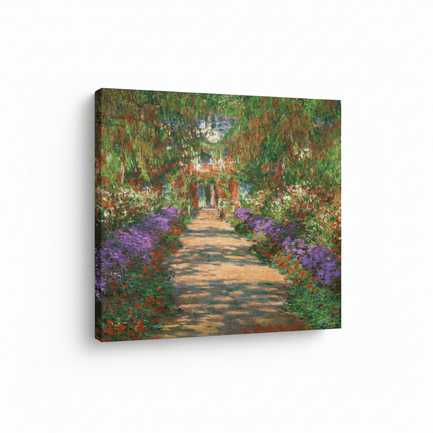 Eine Allee in Monets Garten in Giverny | Claude Monet
