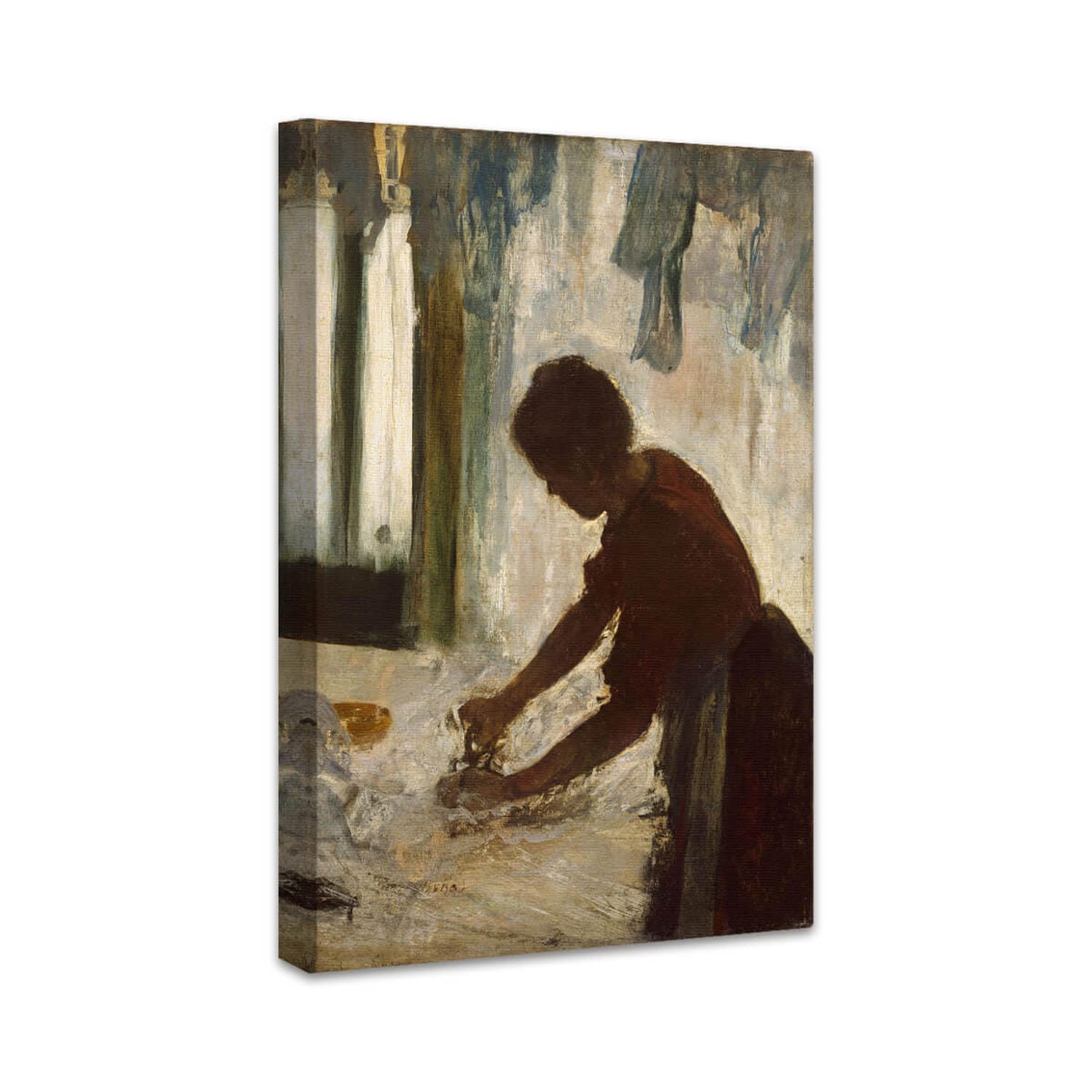 Eine Frau beim Bügeln | Edgar Degas