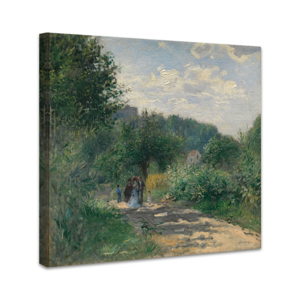Eine Straße in Louveciennes | Pierre-Auguste Renoir