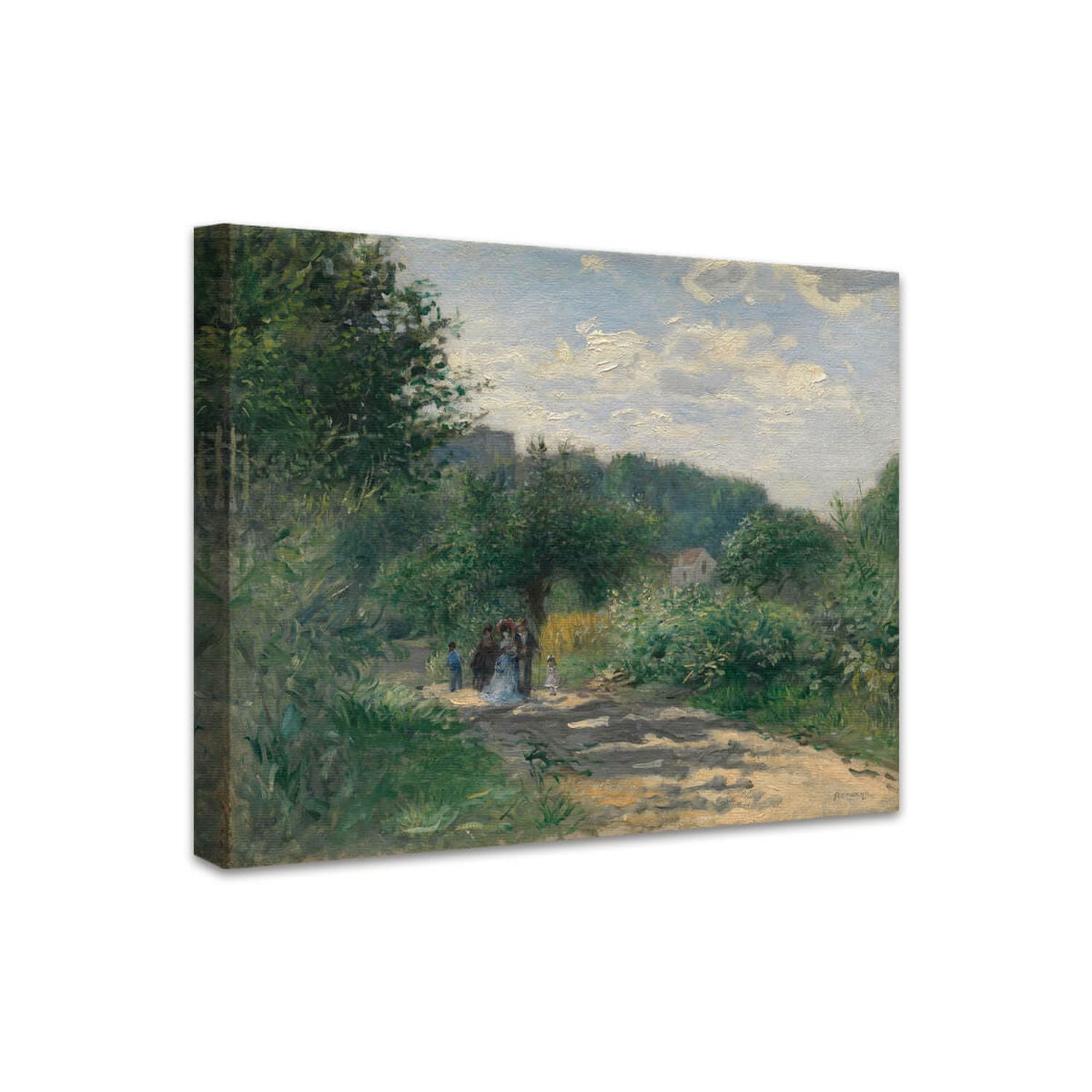 Eine Straße in Louveciennes | Pierre-Auguste Renoir