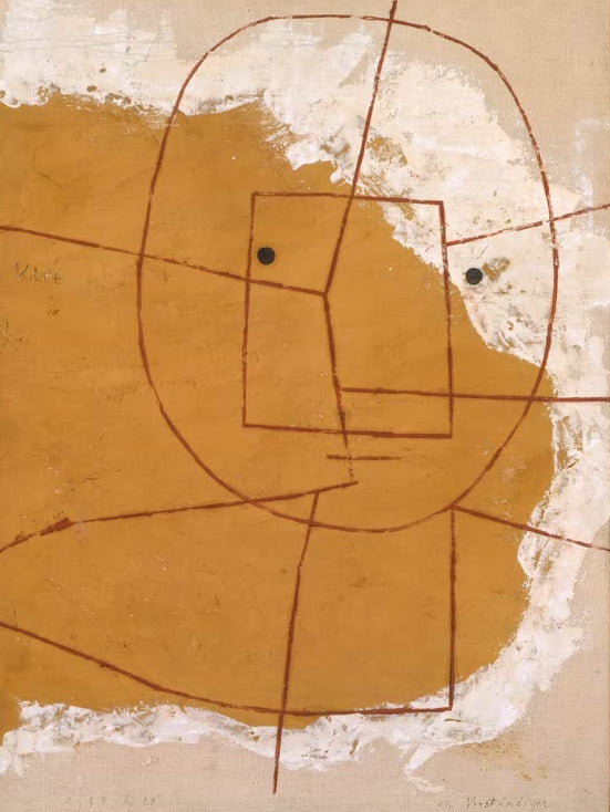 Kunstdruck „Einer, der versteht“ von Paul Klee, handgefertigt in Deutschland