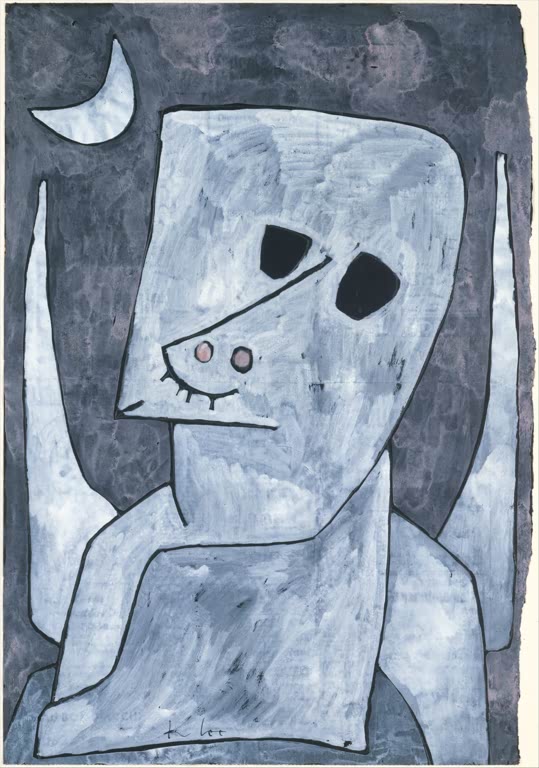 Kunstdruck „Engel Anwärter“ von Paul Klee, handgefertigt in Deutschland