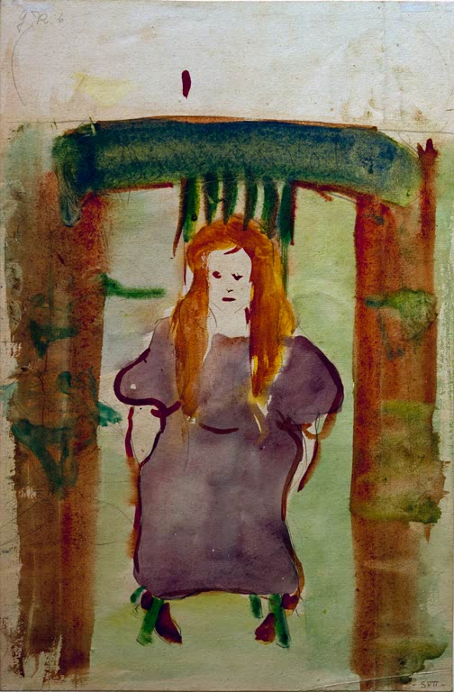 Entwurf für ein Titelblatt der Münchener Zeitschrift Jugend Paula Modersohn-Becker