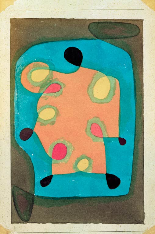 Kunstdruck „Entwurf für einen Mantel“ von Paul Klee

