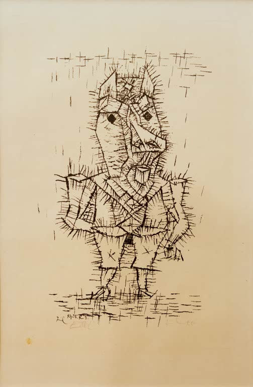 Kunstdruck „Esel“ von Paul Klee, handgefertigt in Deutschland