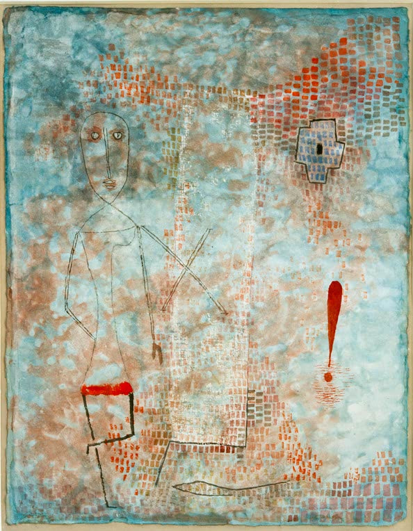 Kunstdruck „Europa“ von Paul Klee, handgefertigt in Deutschland