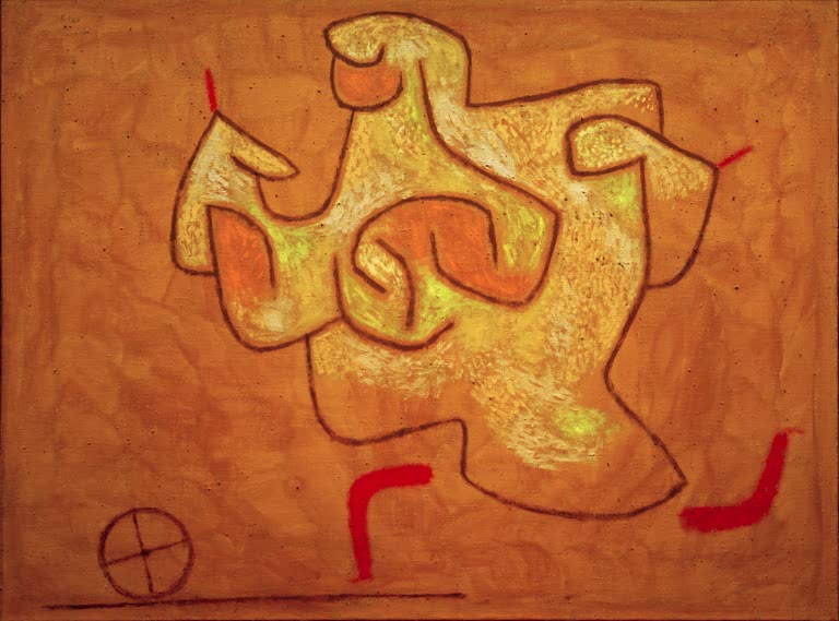 Kunstdruck „Fama“ von Paul Klee, handgefertigt in Deutschland