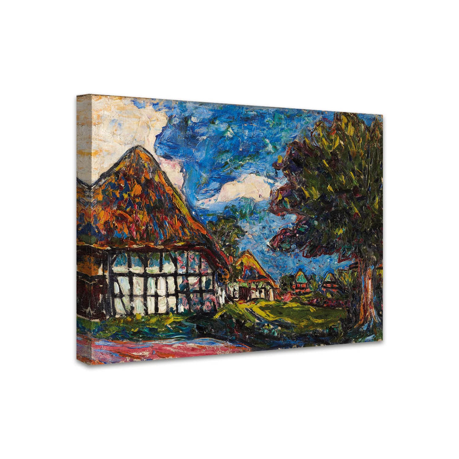 Fehmarn-Häuser | Ernst Ludwig Kirchner