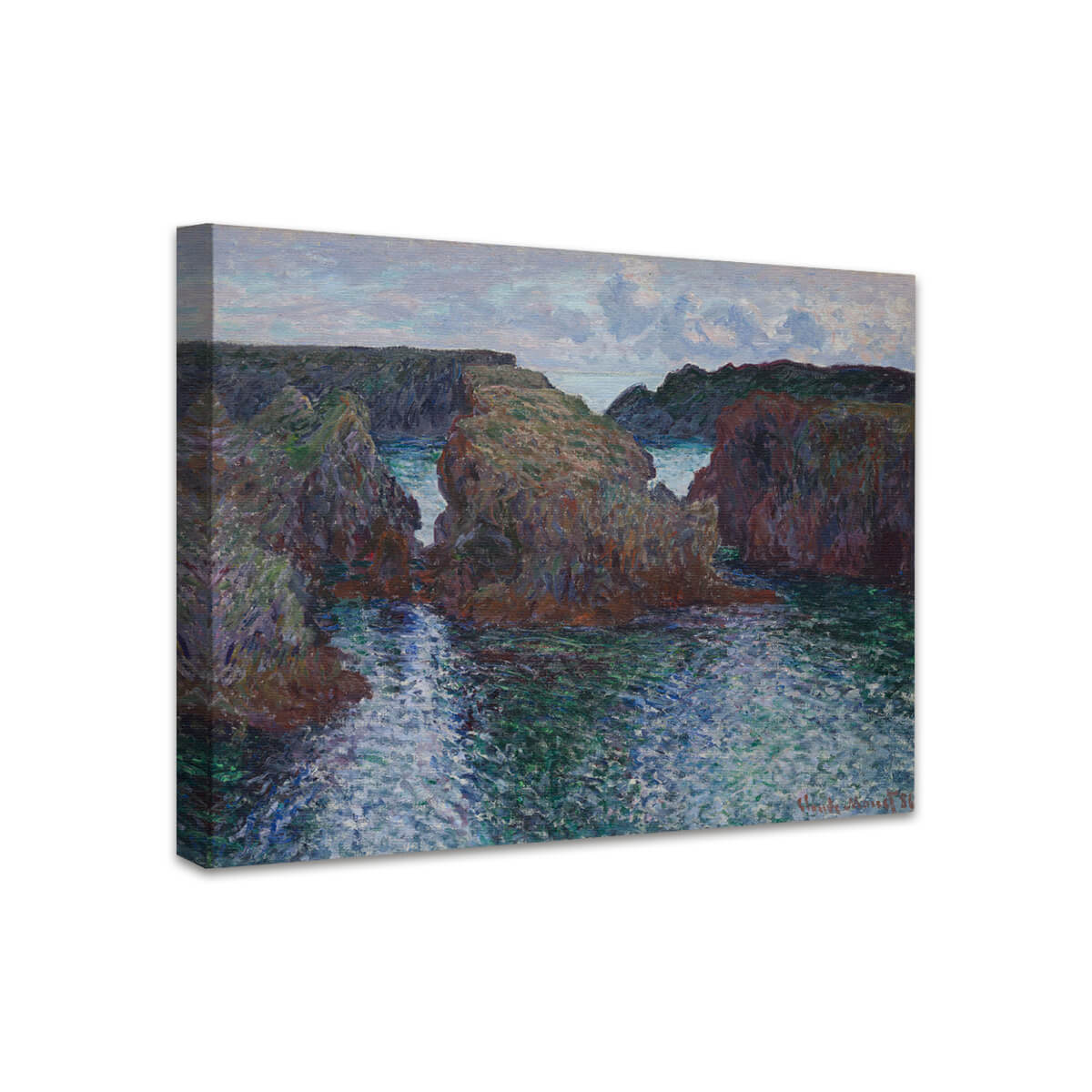 Felsen bei Port-Goulphar, Belle-Île | Claude Monet