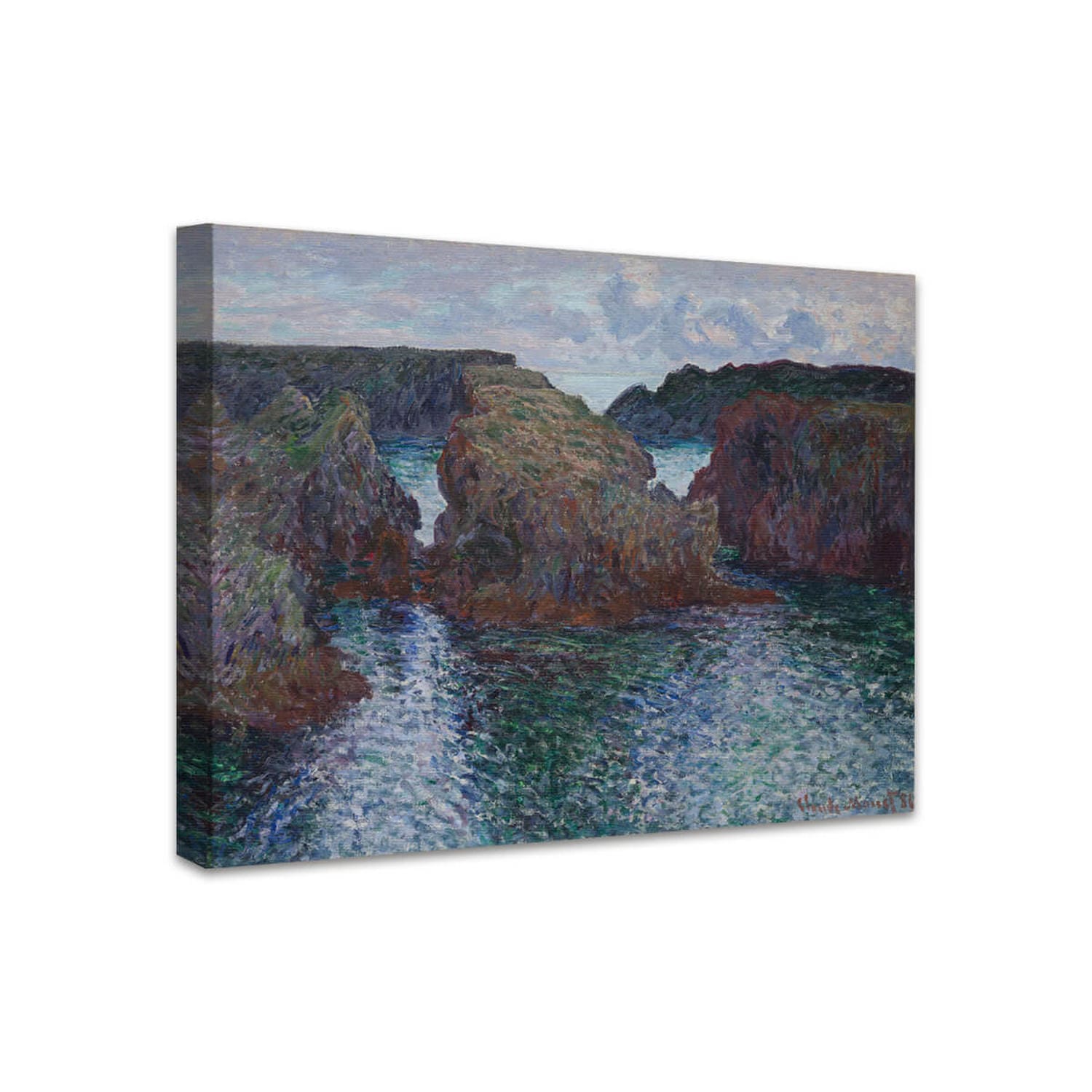Felsen bei Port-Goulphar, Belle-Île | Claude Monet