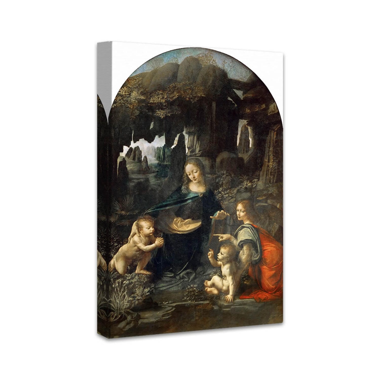 Felsengrottenmadonna (1. Version) | Leonardo da Vinci