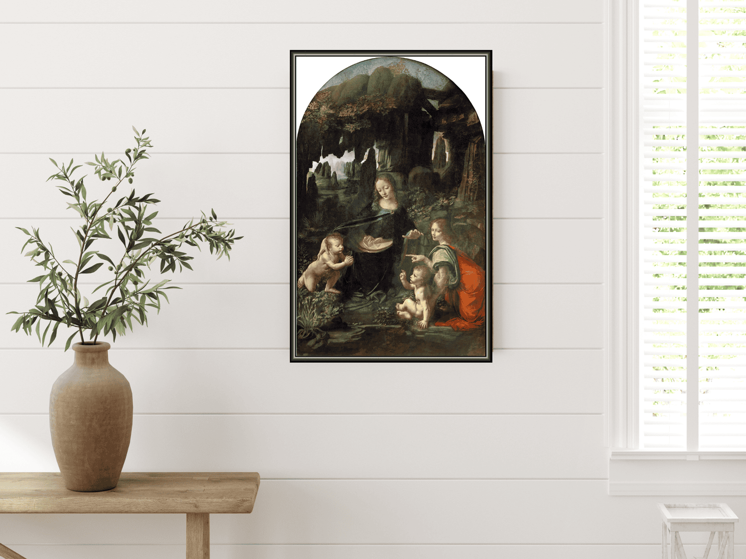 Felsengrottenmadonna (1. Version) | Leonardo da Vinci