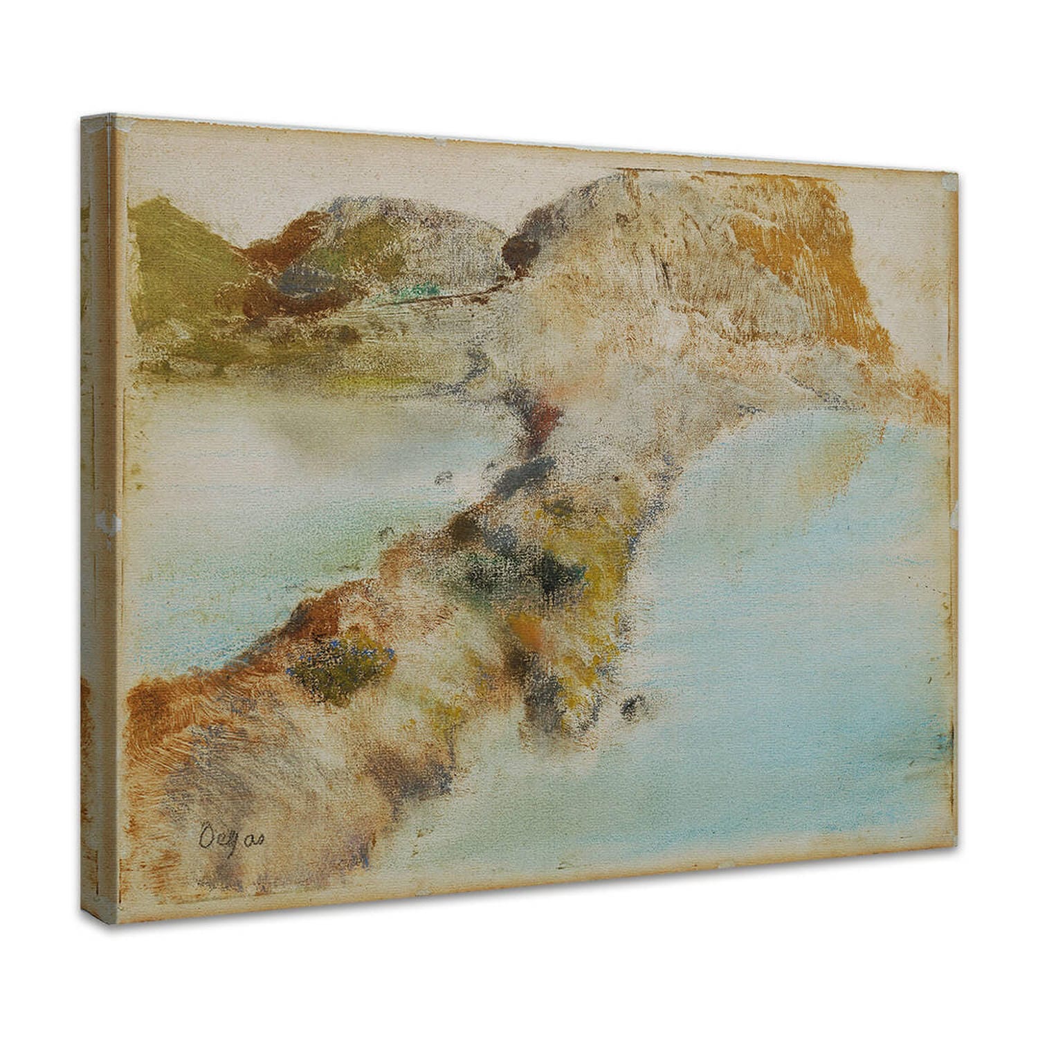 Felsige Küste | Edgar Degas