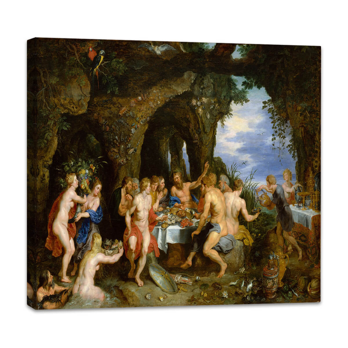 Fest des Achelous | Peter Paul Rubens und Jan Brueghel d. Ä.