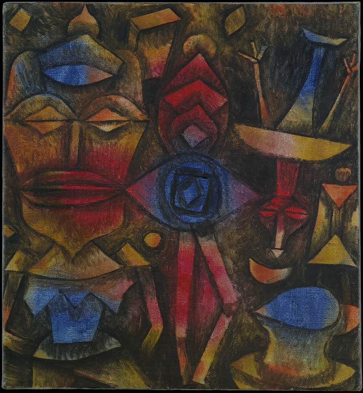 Kunstdruck „Figurensammlung“ von Paul Klee
