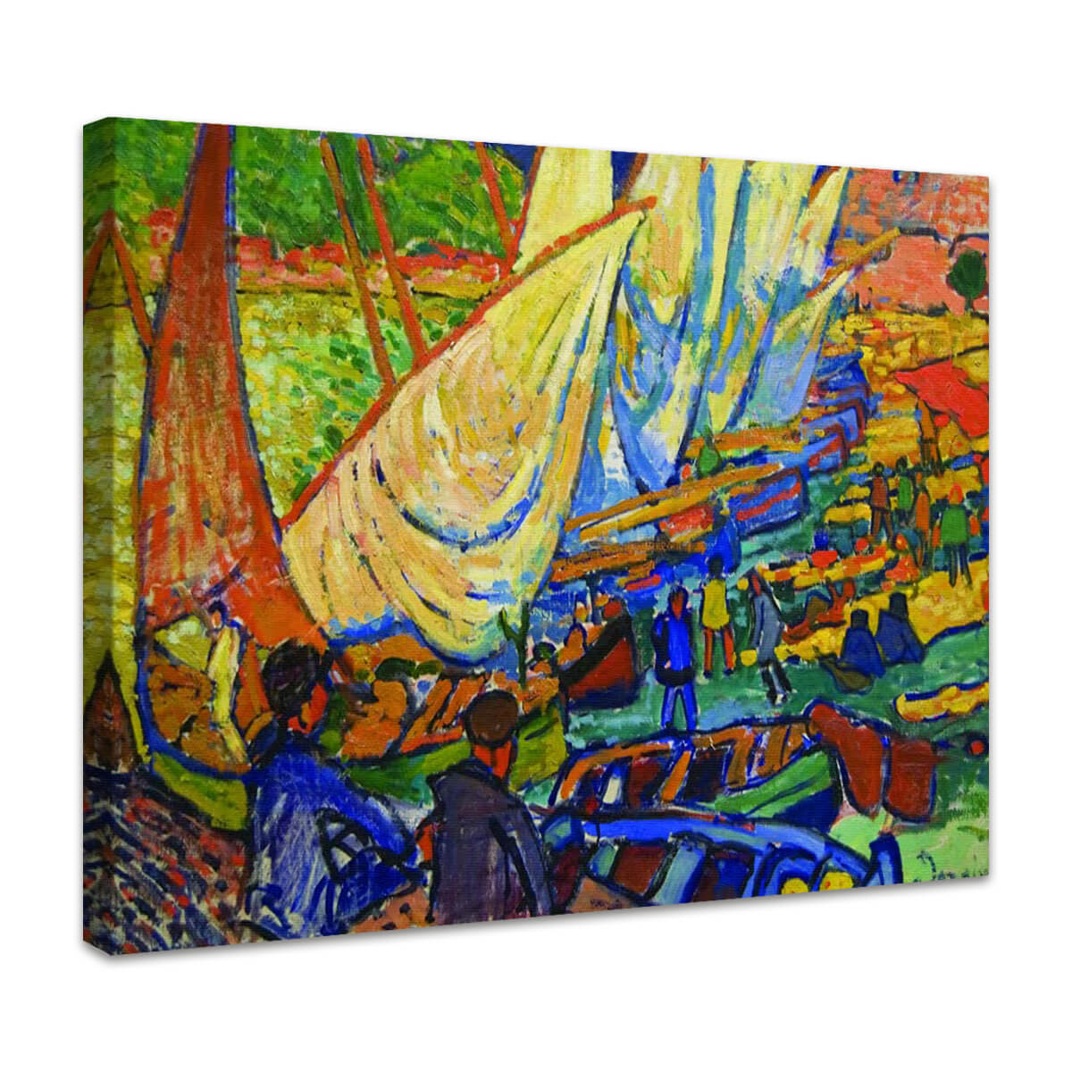 Fischerboote in Collioure | André Derain