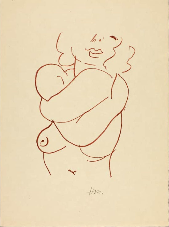 Kunstdruck „Florilège der Liebesgedichte von Ronsard“ von Henri Matisse, handgefertigt in Deutschland