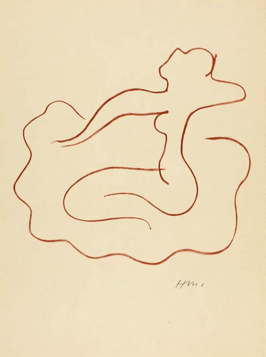 Kunstdruck „Florilegium der Lieben von Ronsard“ von Henri Matisse, handgefertigt in Deutschland