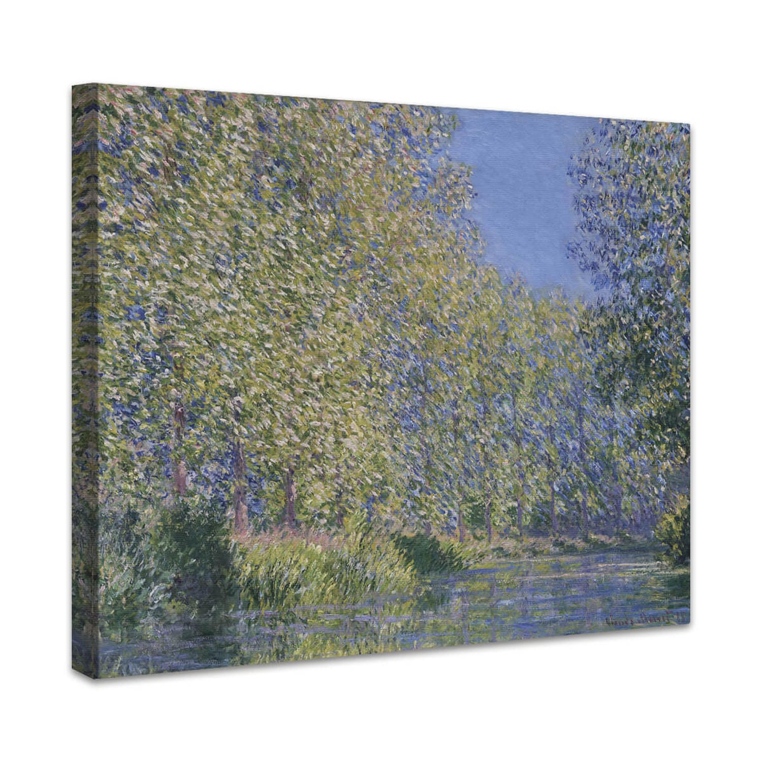 Flussbiegung der Epte bei Giverny | Claude Monet