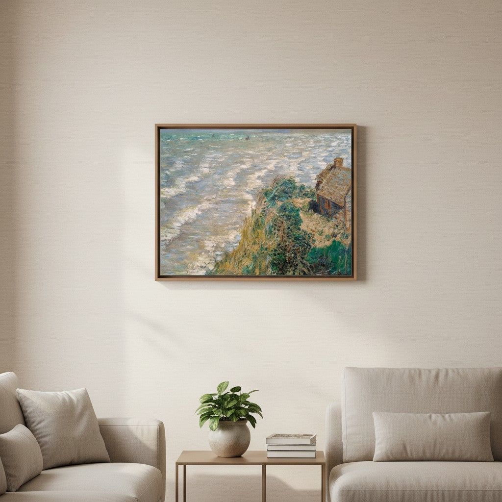 Flut bei Pourville | Claude Monet